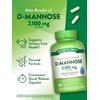 Nature's Truth D-Mannose Capsules | 2100mg | 90 Pills | Non-GMO & Gluten Free Supplement