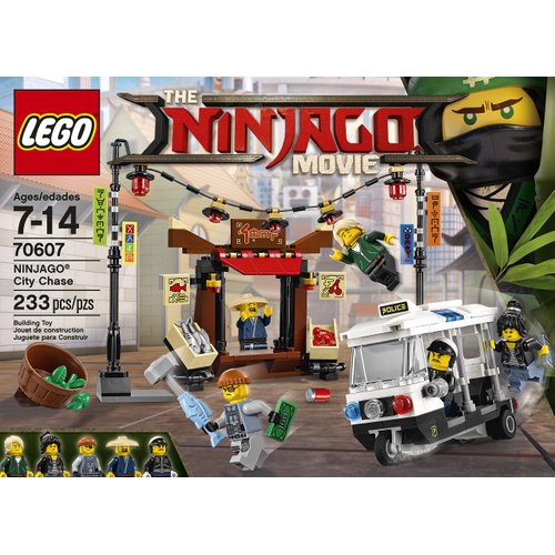 LEGO Ninjago Movie City Chase 70607 Building Kit (233 Piece)