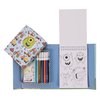 Tiger Tribe Coloring Set - Adventure Theme - Take Along Travel Art Kit - All Supplies Included - Easy Clean Up and Storage - Ages 3+ - 60207, Blue