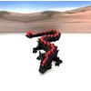 3D Printed Dragon, Black and Red Articulated Crystal Dragon, Home Office Decor Executive Desk Toys, Fidget ADHD Toy for Autism/ADHD - D022-DR