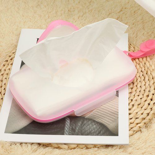 Awleynz Wet Wipe Holder,Baby Wipes Travel Case, Portable Refillable Baby Wipes Dispenser Case,Wipes Carrying Holder for Home Outdoor Travel