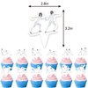 Fencing Party Decorations Fencing Birthday Party Supplies Includes Fencing Happy Birthday Banner, Cake Topper, Cupcake Toppers Balloons for Fecing Birthday Decor Fencing Lovers Party Sports Party
