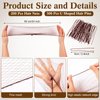 Daifunli 200 Pcs 24 Inch Hair Net Bulk for Women Hair Nets for Food Service Workers Brown Wig Nets and 300 Pcs U Shaped Hair Pins Hair Accessories Set for Ballet Dance Restaurant Food Service