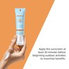 VGO Clear Face Sunscreen SPF 50, Hydrating Sun Essence Face Sunscreen Leaves No Sticky Feeling Travel Size Sunscreen Against UVA and UVB Rays 50ml / 1.7oz