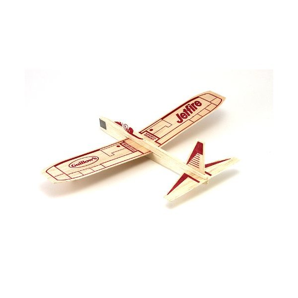 Guillows Balsa Airplane Jetfire Glider Plane Toy Party Favor Lot Of 6