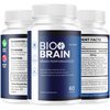 (5 Pack) Bio Brain Capsules - Official BioBrain Supplement Pills Daily Support Brain & Memory Focus All Natural Advanced Premium Formula for Overall Health & Wellness, 300 Capsules for 5 Months