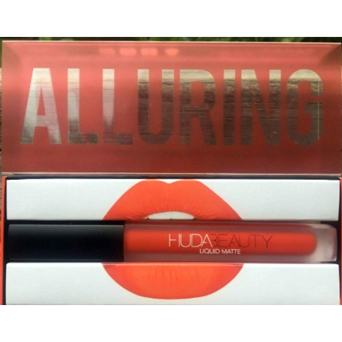 Huda Beauty Alluring Matte Liquid Lipstick [Full Size 0.17 fl oz/ 5ml]
