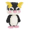 Larcele Animal Series Micro Building Blocks Animal Set, DIY Mini 3D Building Toy Bricks Kit,1094 Pieces KLJM-07 (Rockhopper Penguin)