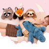 ARELUX Soft 18in Red Fox Stuffed Animals: Fox Plush Cute Cuddly Body Pillow Hug Sleeping Fluffy Wild Animal Toys Bed Decor Plushie Doll Friends Family Member