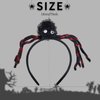XIELIME Halloween Headband Spider Headband Cute Spider Hair Hoop Fashion Spider Hairbands Halloween Hair Accessories for Women Girls Halloween Party Favors