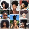 Lovenea 3 Bundles Bulk Human Hair for Dreadlocks 50g/bundle 100% Virgin Human Hair for Extensions Afro Curly Hair Extensions for Making Dreadlocks (6 Inch, 27#)