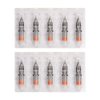 50pcs Mixed RS Tattoo Cartridge Needles, ATOMUS 10pcs of Each 3RS 5RS 7RS 9RS 11RS Round Shader Tattoo Needle