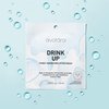 Avatara - Drink Up Facial Mask 15 Sheets, Hydrating Mask, Sheet Masks with Aloe Vera and Licorice Root, Face Mask Skincare Beauty Essential Made with Tencel Fibers, Paraben-Free, Dry Skin, 15 Pack