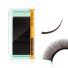 NAGARAKU Eyelash Extensions Dark Brown Color 0.07mm B curl 7-15mm Mix Tray Individual Lashes Classic Faux Mink Volume 20 rows Soft Light