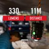 COAST EAL13 Dual Color LED Emergency Light - 330 Lumens, AAA or Rechargeable, Storm Proof, Compact and Durable for Camping & Survival,White