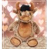 DolliBu Plush Buffalo Stuffed Animal - Soft Plush Huggable Brown Buffalo, Adorable Playtime Bison Plush Toy, Cute Wildlife Animal Cuddle Gift for Kids & Adults - 9 Inch