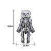 SHILUNIDP Skeleton Man Balloon Halloween Balloons Skeleton Man Foil Balloons for Halloween-Themed Party Birthday Party Supplies Decorations Halloween Party Decorations Balloons Party Sets-3PCS
