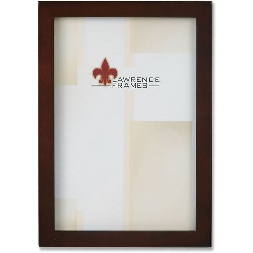 Lawrence 755982 8-Inch x 12-Inch Wooden Espresso Picture Frame