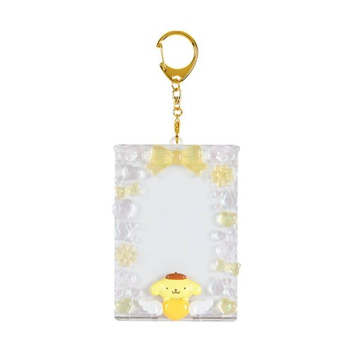 SANRIO - Pom Pom Pom Card Holder for Trading Cards (Fun) Approx 7.3cm Wide x 0.8cm Deep x 10.5cm High Size Available: 689688