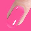 Vishine Gelpolish Lacquer Shiny Color Soak Off UV LED Gel Nail Polish Professional Manicure Hot Pink(1558)
