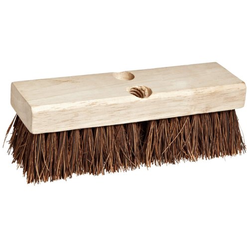 Weiler 44428 9" Block Size, 5 X 14 No. Of Rows, Wood Block, Palmyra Fill, Deck Scrub Brush