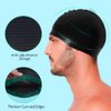 Swim Cap Swimming Cap Silicone Swim Cap for Men Women Kids Boys Girls for Long Hair White
