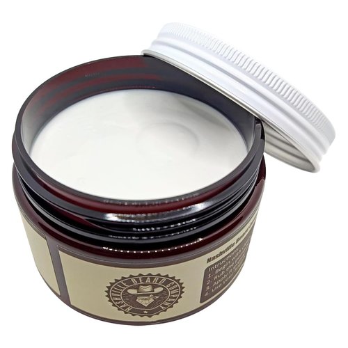 Nashville Beard Company Men's Hair Pomade Medium Hold with Low Shine, 4oz