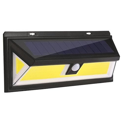 Solar Lights 180 LEDs Solar Wall Light Outdoor Motion Sensor Lamp IP65 Waterproof 120 Sensing 270Wide Lighting Angle for Garage Garden Pathway