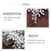 Catery Crystal Bride Wedding Hair Comb Pearl Hair Jewelry Headpieces Women Side Combs Hair Piece Bridal Decorative Hair Accessories for Women and Girls