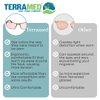 Terramed Sparrow Migraine Glasses for Light Sensitivity, FL-41 Blue Light Glasses for Photophobia Eyestrain and Computer