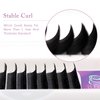 QDMEYEA Eyelash Extensions Individual Lashes 0.07 C Curl Classic Volume Lash Extensions Supplies 15mm Length Single Eyelashes Extensions Premium Single Silk Eyelash(15mm, 0.07 C Curl)