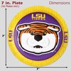 Havercamp LSU Tailgate Party Supplies (for 16 Guests). Features Mike the Tiger in 16 ea. LSU Paper Plates and Napkins. Officially Licensed by LSU!