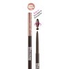 Ruby Kisses Waterproof Eyeliner, 24HR Waterproof Long-Lasting Mechanical Eyeliner Pencil with Built-in Sharpener, Smudgeproof 4 Pack (Blackest Black, Black Brown, Dark Brown, Glittery Gold)