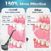 Nicwell Water Dental Flosser Teeth Pick - 4 Modes Dental Oral Irrigator, Portable & Rechargeable IPX7 Waterproof Personal Orthodontic Supplie Water Teeth Cleaner Picks for Home Travel