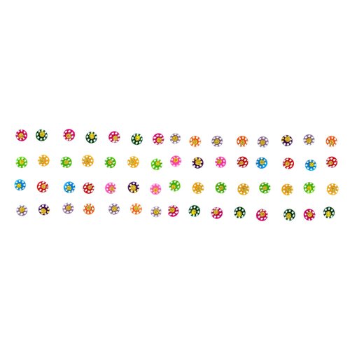 Multi color | glittered Kumkum Bindi for Women's | glittered Stone studded Kumkum Bindi,Sticker Bindi, Small Bindi, Tikka for Women’s