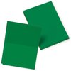 Bright Color Folding Greeting Cards | 5” x 7” Inches When Folded in Half | 50 Sheets Per Pack | Green