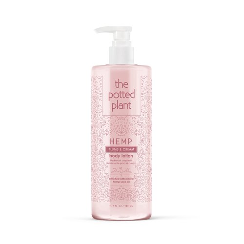 The Potted Plant Plums & Cream Body Lotion, 16.9 Fl Oz