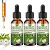 (3 Pack) Soursop Graviola Liquid Drops 2000mg，Immune Boost，Cell Support & Regeneration，Natural Antioxidant，Soursop Extract - 98%, Sugar/Gluten Free, Natural Flavor, 6 Fl Oz