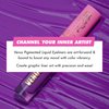 Lime Crime Venus Pigmented Liquid Eyeliner with Precision Brush, Wisteria (Vivid Purple) - Ultra Matte Water-Based Formula is Long-Lasting, Smudge-Proof & Quickly Dries - Vegan & Cruelty-Free