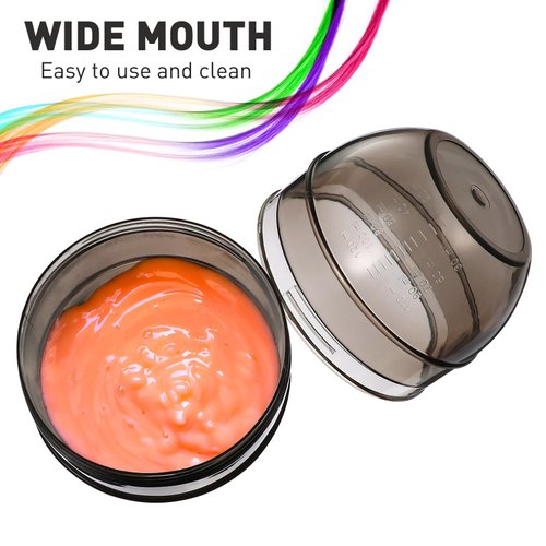 Hairdressing Shaker Hair Dyeing Shaker Bowl Color Bowls for Hair Salon Hair Dye Bowl Hair Color Mixer Dyeing Bowl Hair Salon Supplies Diy Hair Dye Cup Hair Color Mixing Cup