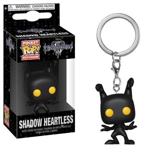 Funko Pop Keychain: Kingdom Hearts 3 - Shadow Heartless Collectible Figure, Multicolor