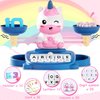Kaodezhu Unicorn Math Balance Toy for Boys and Girls - Montessori Matching Letter Toy for Kids 3 Year Olds, Educational Kindergarten Preschool Early Learning, Birthday Gift for 4 5 6 7 Years Old