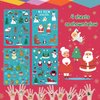 Partywind Luminous Christmas Temporary Tattoos for Party Decorations, Glow Christmas Stocking Stuffers for Kids Party Favors Supplies, Xmas Holiday Stickers for Kids Boys Girls - 4 Sheets