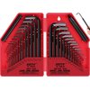 SEDY 32-Piece Hex Key Wrench Set, Metric and SAE Allen Wrenches (0.028-3/8 inch, 0.7-10 mm) L Shape Allen Keys, Chrome Vanadium Steelwith 2x Extension Handle