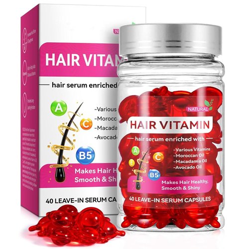 Axnzp Hair Treatment Serum Capsule, Hair Serum for Frizzy and Damaged Hair, Moisturizing,No Rinse...