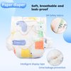 Pedolltree 5 Pieces Set Reborn Baby Dolls Accessories Include Baby Dolls Bottles and Pacifiers and Dipers and Fidget Spinner for 17-24 Newborn Boy Dolls