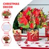 JOYIN Christmas 3D Forever Flower Greeting Cards, Pop Up Cards with Envelopes, Xmas Festive Pop Up Card for Family Members, Christmas decor, Warm Present Giving, Thanksgiving and all occasions