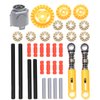 35PCS 88003 Power Functions L Motor Compatible with Lego Technical Parts Assembled Building Blocks Car Toys MOC Bricks Power Up