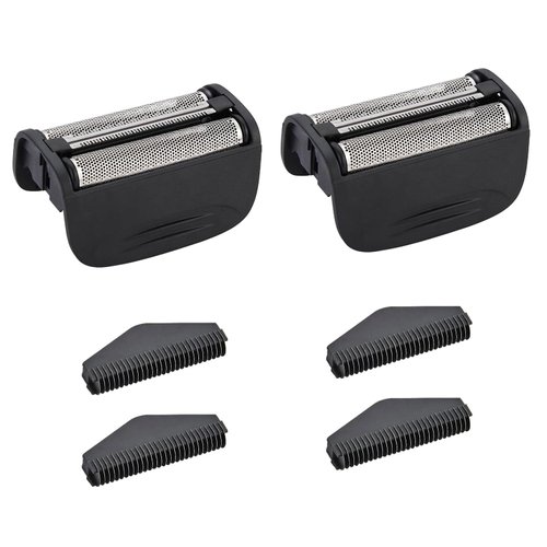 2PACK（BLACK）Replacement Head and Cutter Assembly Compatible with Remington PF7400, PF7500, and PF7600 Foil Shavers