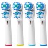 Replacement Brush Heads Compatible with Oral b Braun- 12 Electric Toothbrush Heads for Oralb- Double Clean, Floss & 3D PRO White Brushes- Fits The Kids Pro 1000 Sonic Floss, Dual, Cross, & More